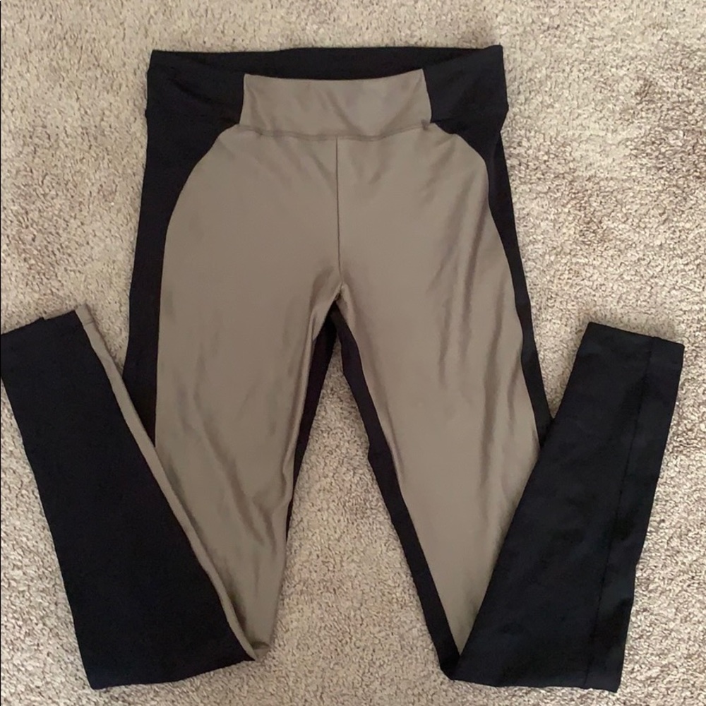 Black and Gold Leggings